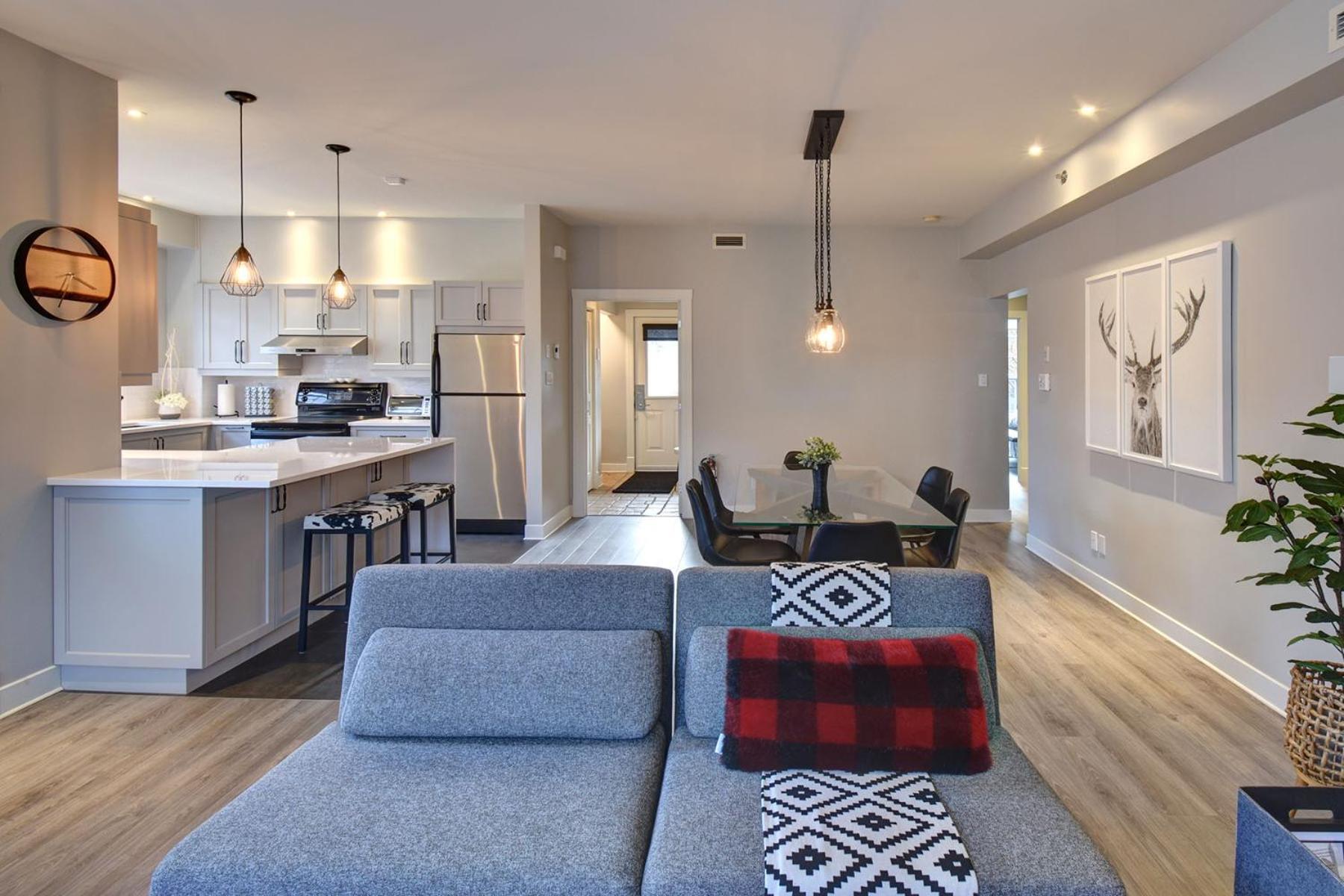 Tremblant Prestige - Les Eaux 207-2 Apartment Mont-Tremblant Bagian luar foto
