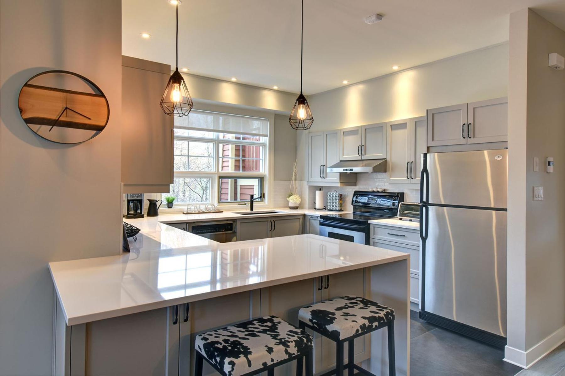 Tremblant Prestige - Les Eaux 207-2 Apartment Mont-Tremblant Bagian luar foto