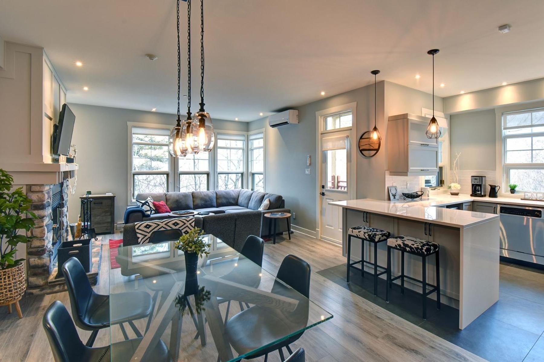 Tremblant Prestige - Les Eaux 207-2 Apartment Mont-Tremblant Bagian luar foto